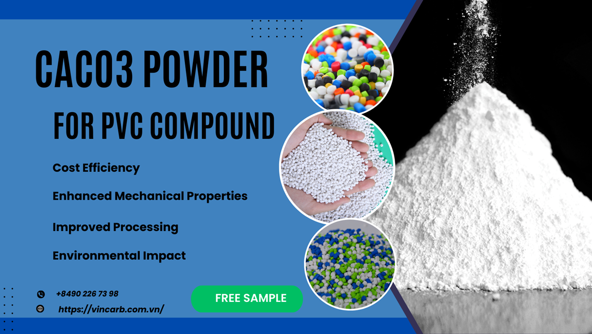 CaCO3 Powder in PVC Compound