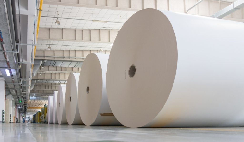 High quality CaCO3 Powder for paper application example