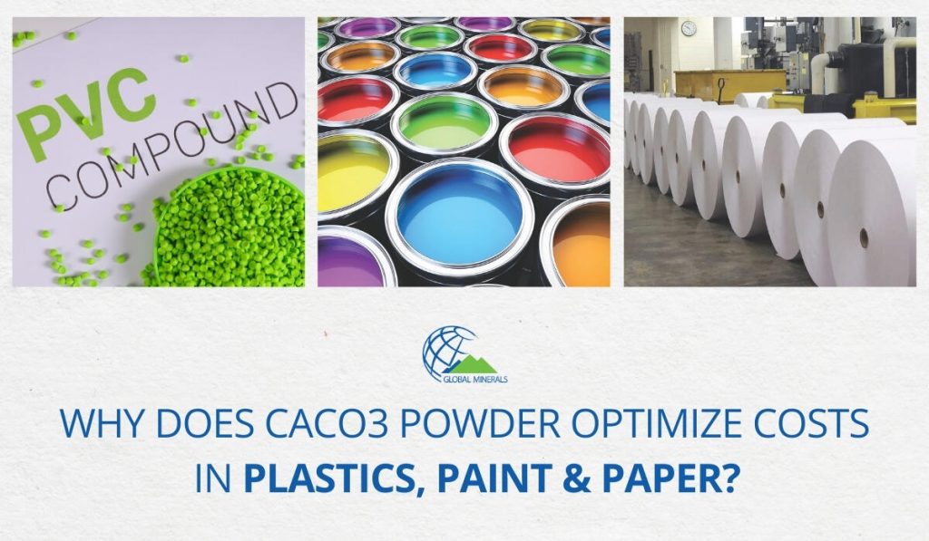 CaCO3 powder helps optimize costs in the plastics, paint, and paper industries cover