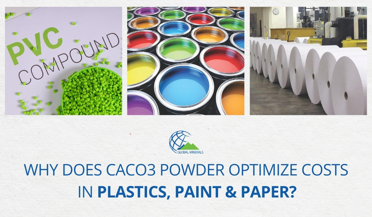 CaCO3 powder helps optimize costs in the plastics, paint, and paper industries cover