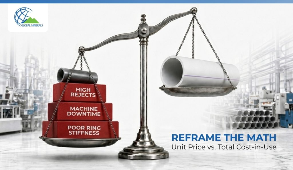 CaCO3 Powder total cost-in-use comparison beyond unit price