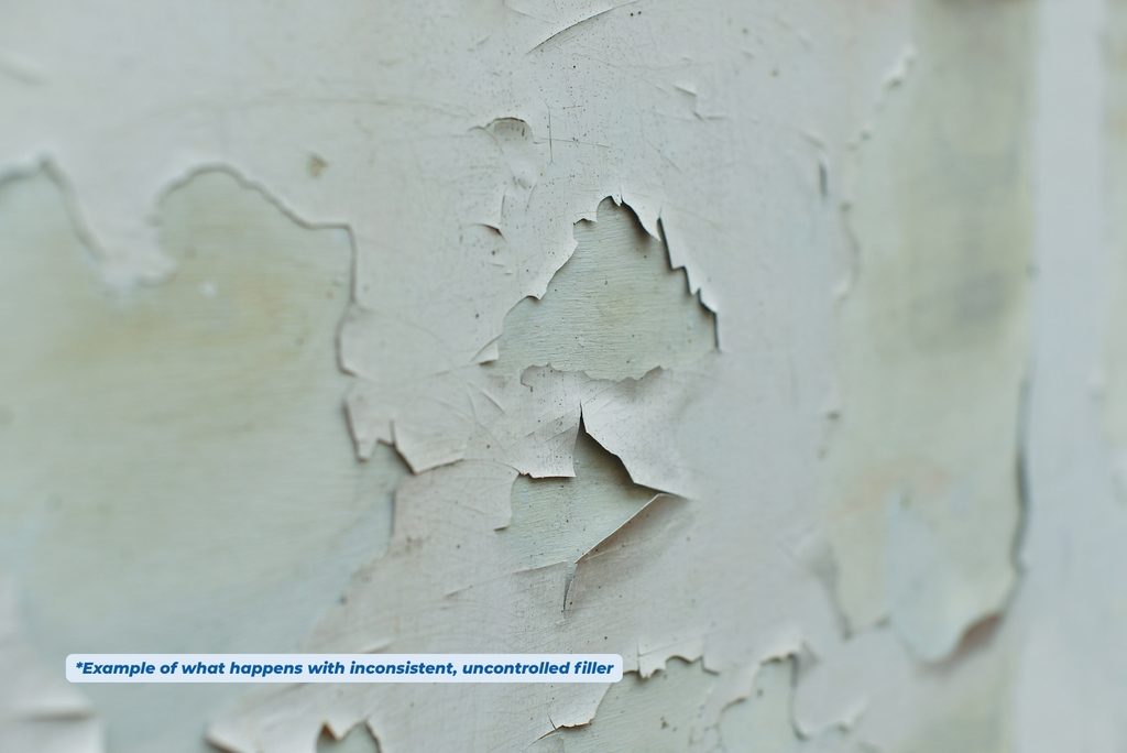 Low-quality paint